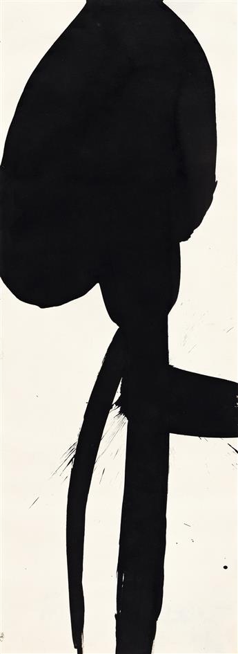 RICHARD STANKIEWICZ (1922-1983) Two brush and Sumi Ink drawings.